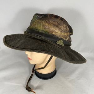 MOSSY OAK Mesh Sidewall Wide Brim Hat NWOT